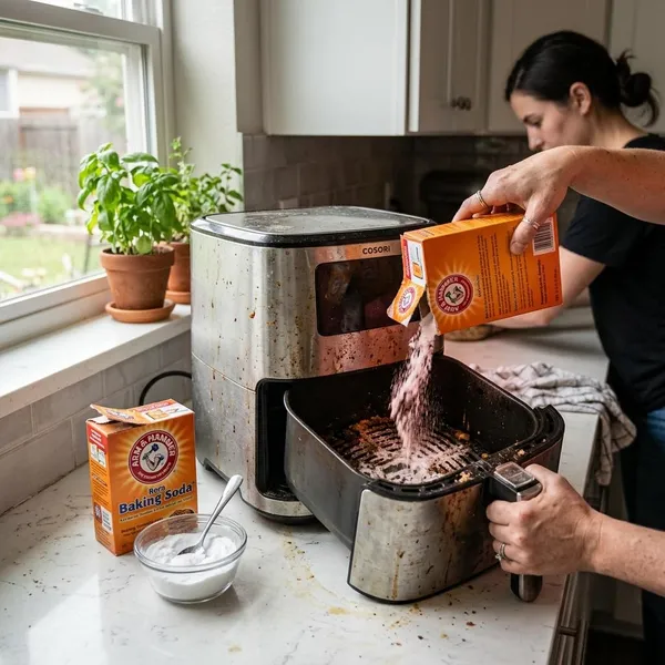 Airfryer Schoonmaken met Baking Soda: Stap voor Stap