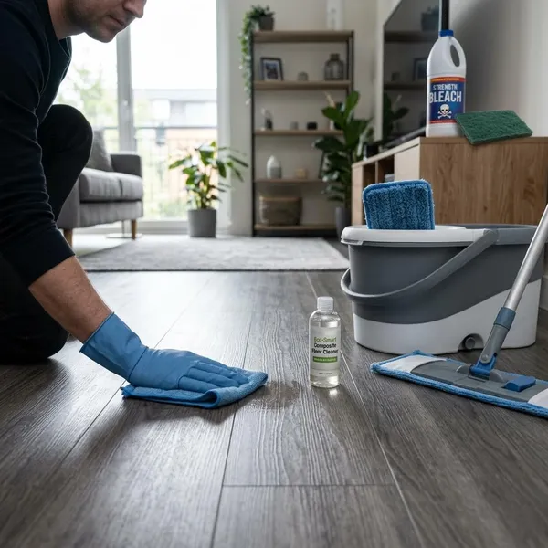 Groene aanslag en vlekken verwijderen