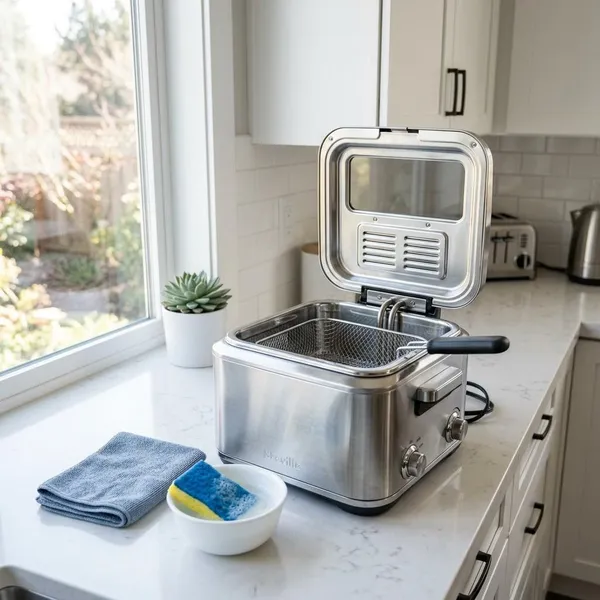 Zo blijft je frituurpan langer schoon