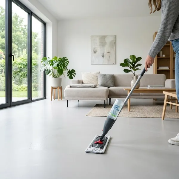 Zo Maak Je een Gietvloer Dagelijks Schoon