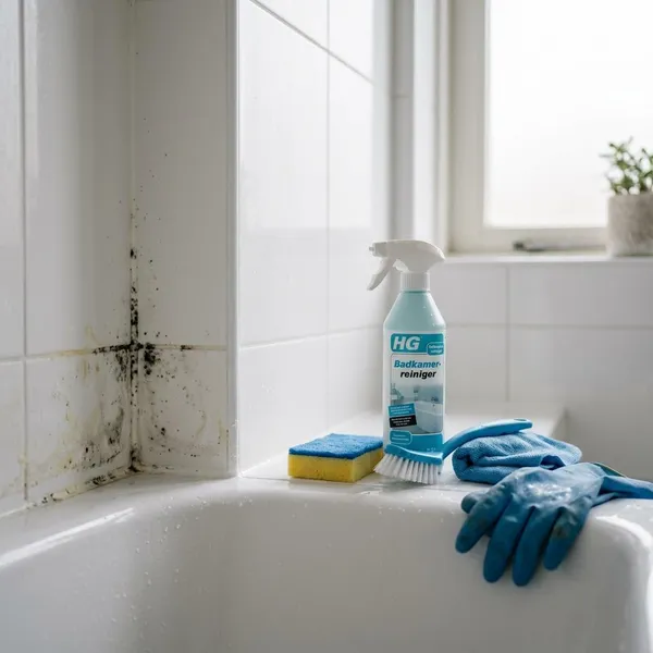 Kitvoegen in de badkamer schoonmaken