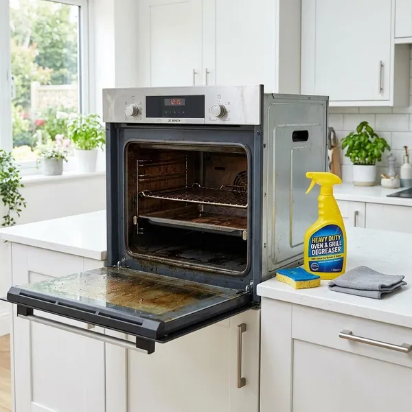 oven schoonmaken met dasty