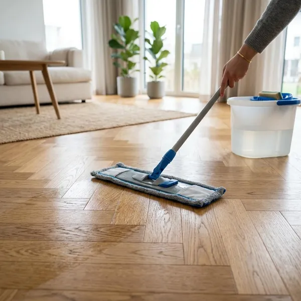 Mag je parket schoonmaken met water?