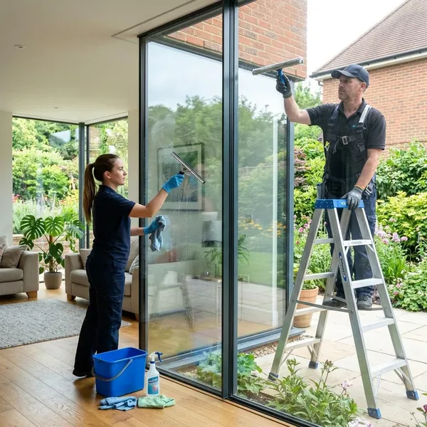 Zo voorkom je strepen op ramen