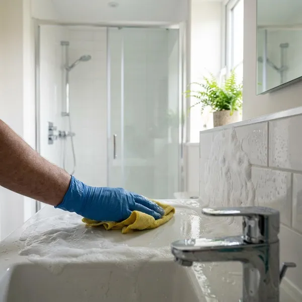 Wat je beter niet doet met schoonmaakschuim