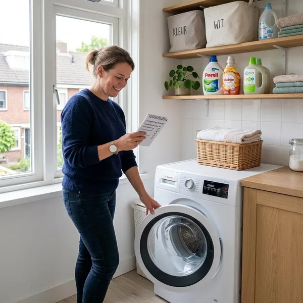 Zo houd je je wasmachine goed op temperatuur
