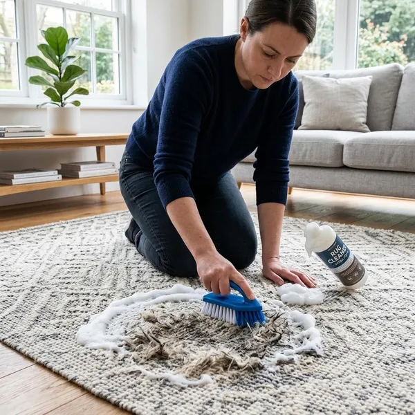 Vloerkleed schoonmaken per materiaal