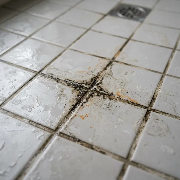 voegen douchevloer schoonmaken
