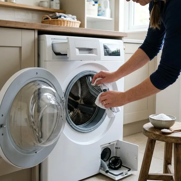 Wasmachine schoonmaken met soda: Stap voor stap