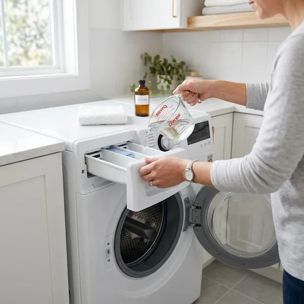 Waarom azijn handig is voor je wasmachine